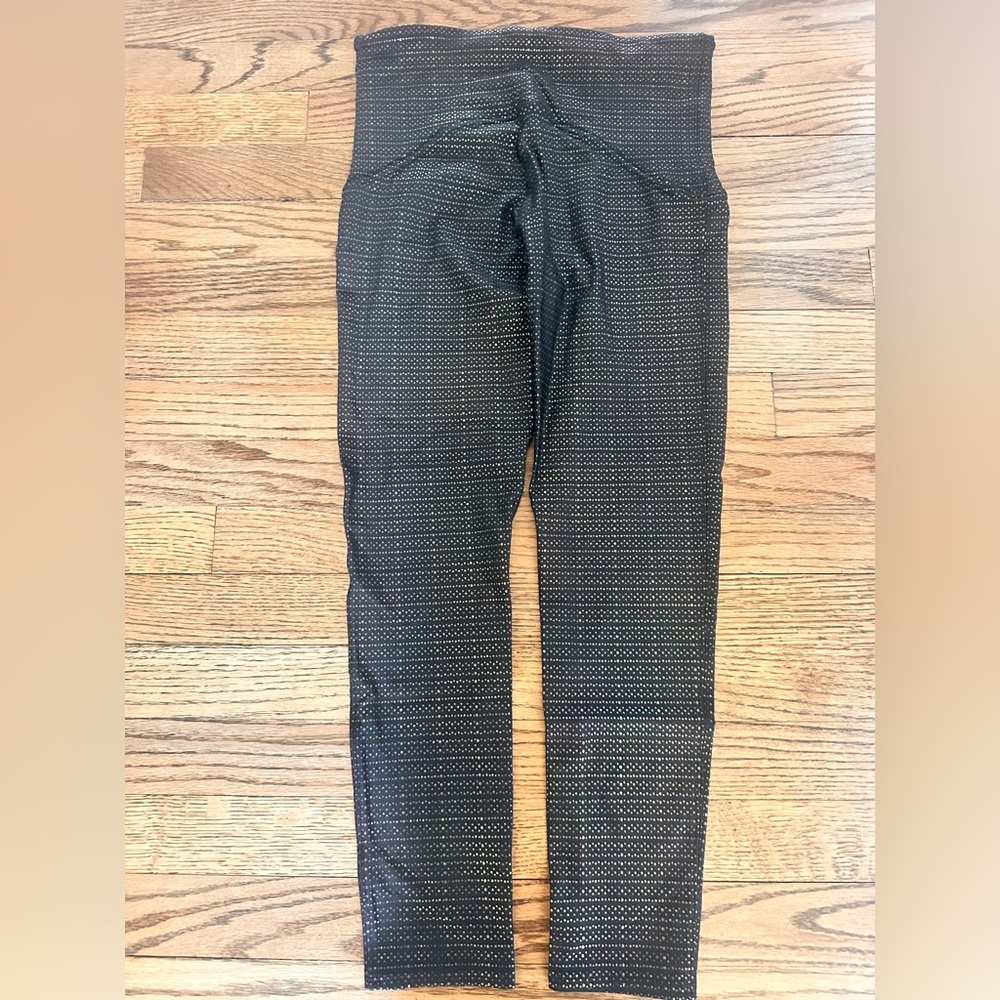Spanx multicolor shimmer leggings
